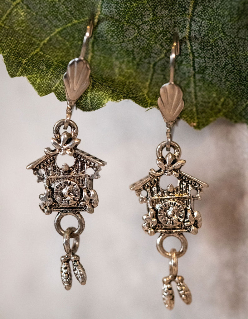 Cuckoo Clock Earrings Jewelry Kristen Hunger Creative Designs 