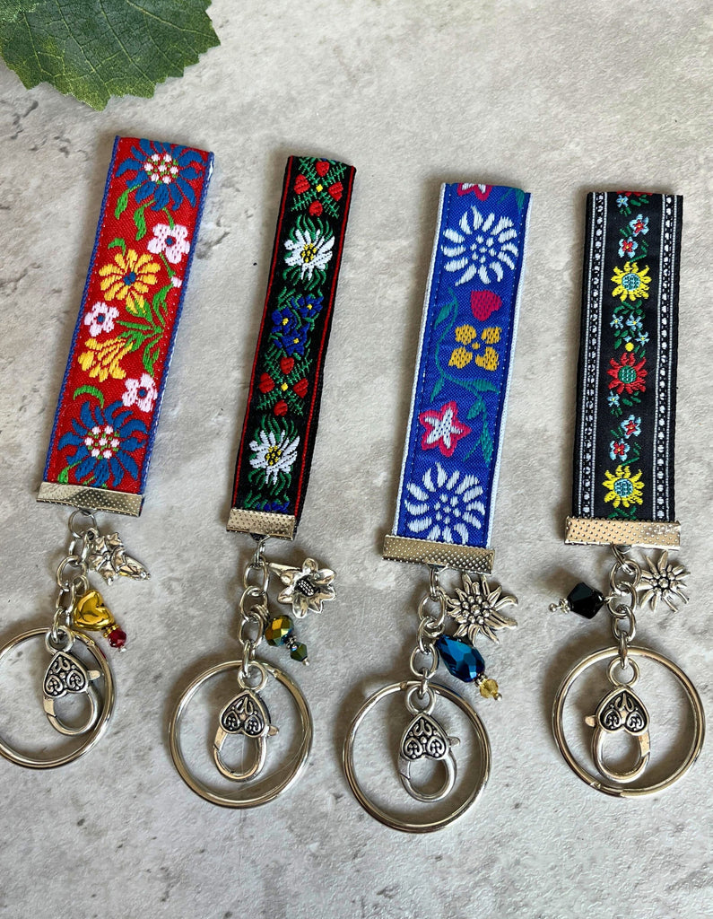 Edelweiss Keychain Accessories Kristen Hunger Creative Designs 