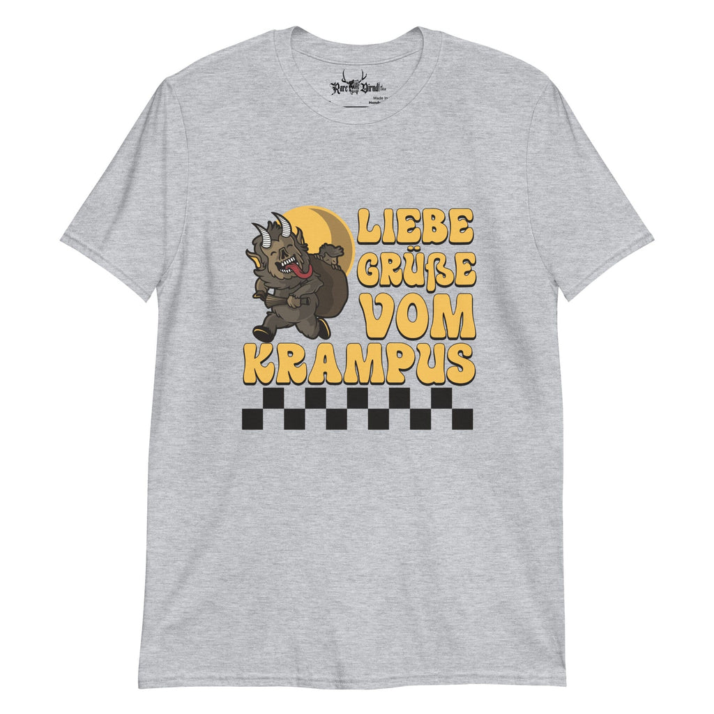 Groovy Krampus T-Shirt | Grey Krampus Rare Dirndl S 