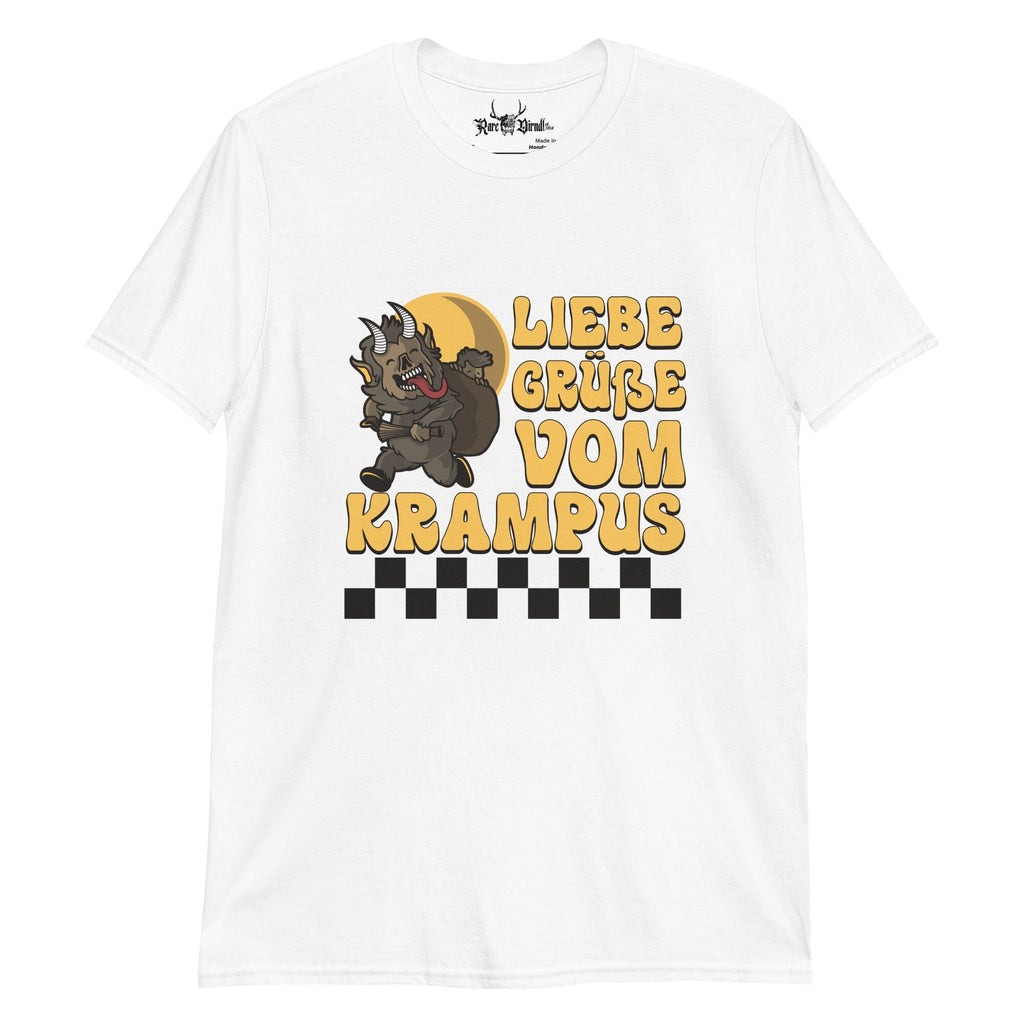 Groovy Krampus T-Shirt | White Krampus Rare Dirndl White S 