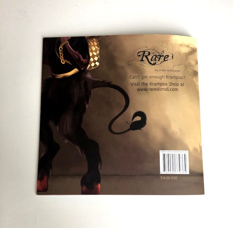 "Krampus Meets His Match" - the Krampus Book - Rare Dirndl