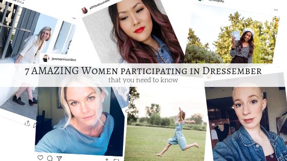 7 AMAZING Women participating in Dressember that you need to know