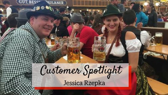 Customer Spotlight: Jessica Rzepka "Mrs. Backyard Oktoberfest"