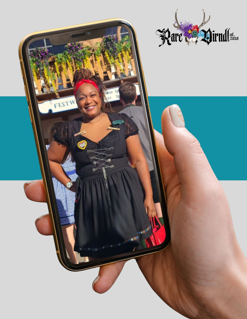 Customer Spotlight: Sunny Anderson - The Food Network Star's Oktoberfest Dress!