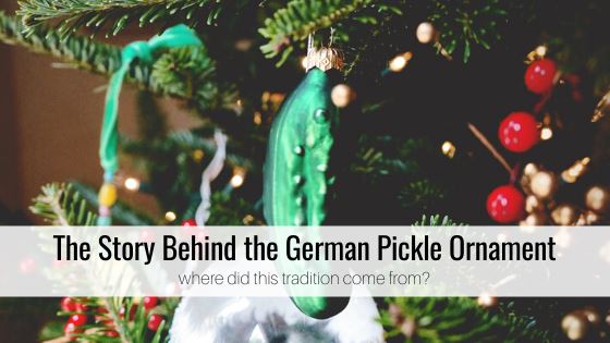 The Story Behind the German Pickle Ornament