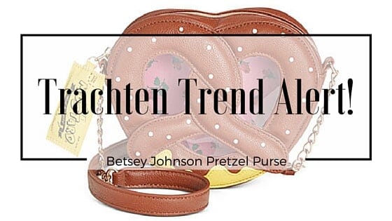 Betsey johnson store pretzel purse