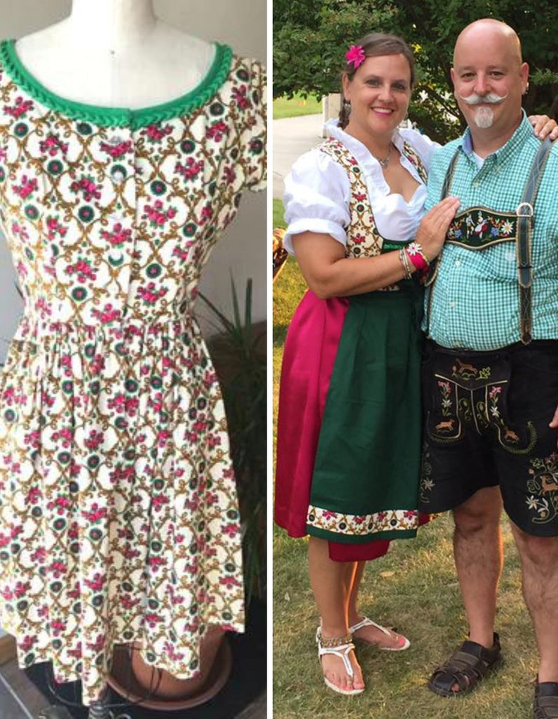 From Vintage to Fresh & Modern: Steff's Dirndl Up-Cycle Project