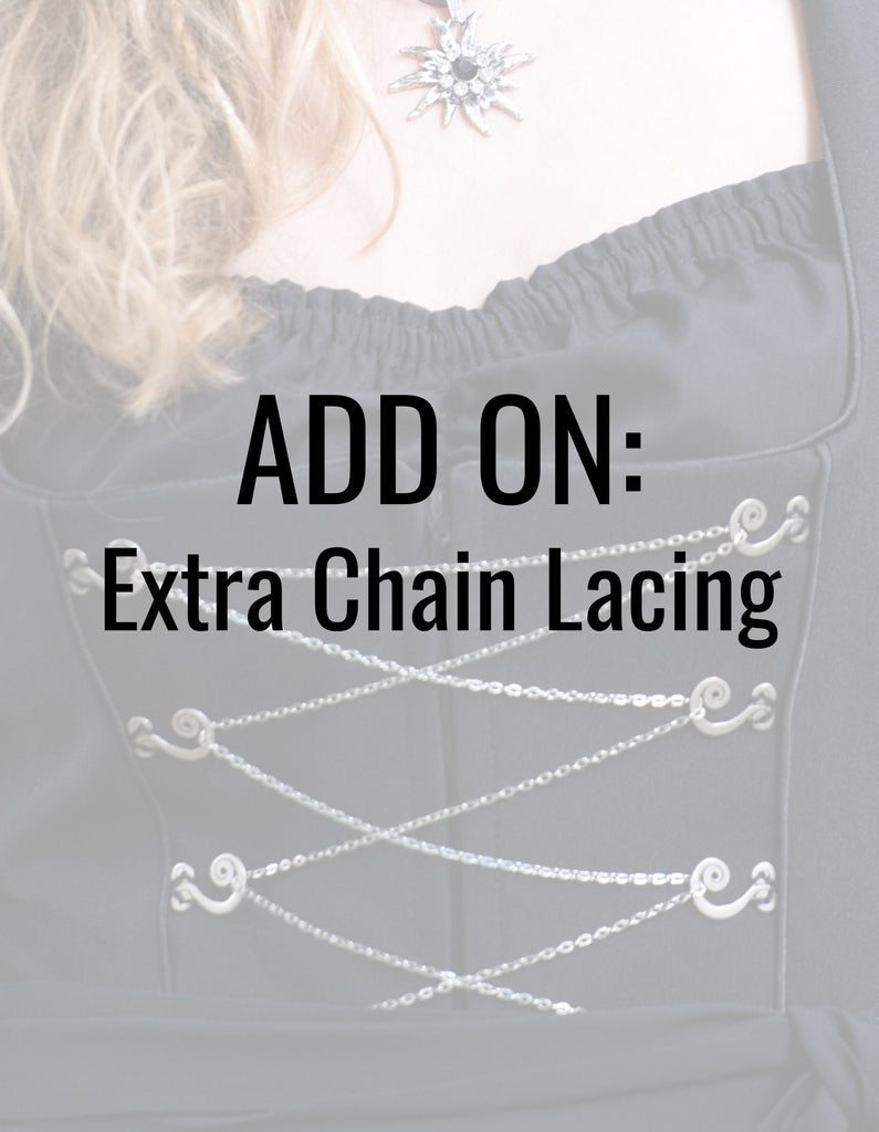 Add On: Extra Chain Lacing Accessories Rare Dirndl 