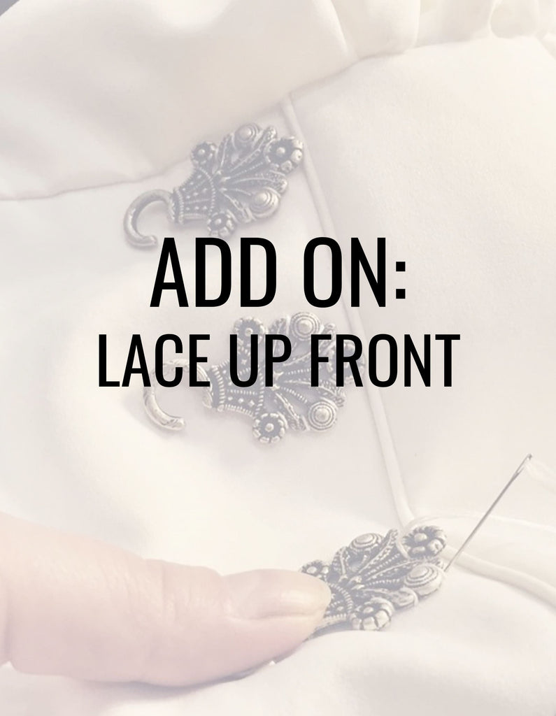 Add On: Chain Lace Up Alterations Rare Dirndl 