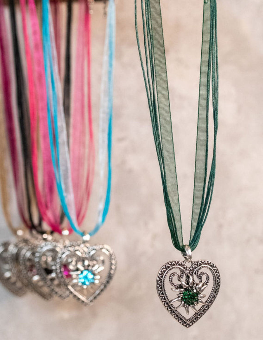 Alpine Sweetheart Edelweiss Necklace