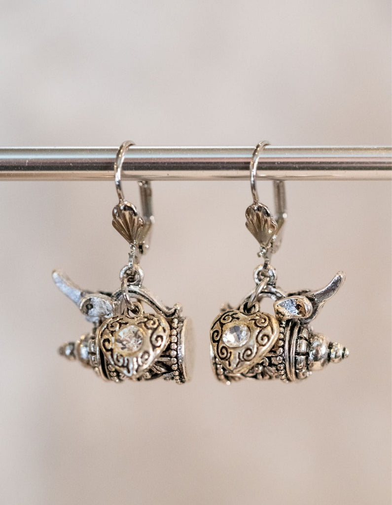 Beer Stein Earrings Jewelry Kristen Hunger Creative Designs Clear 