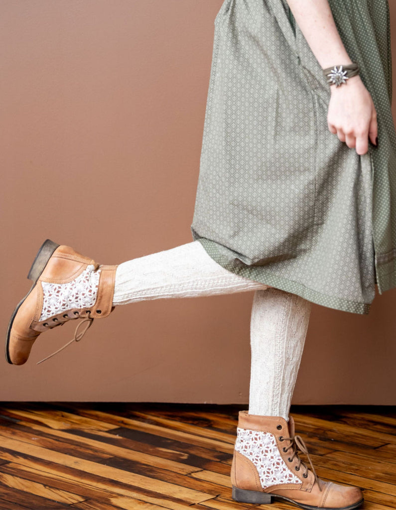 Natural Knee-High Dirndl Socks Accessories Luise Steiner 