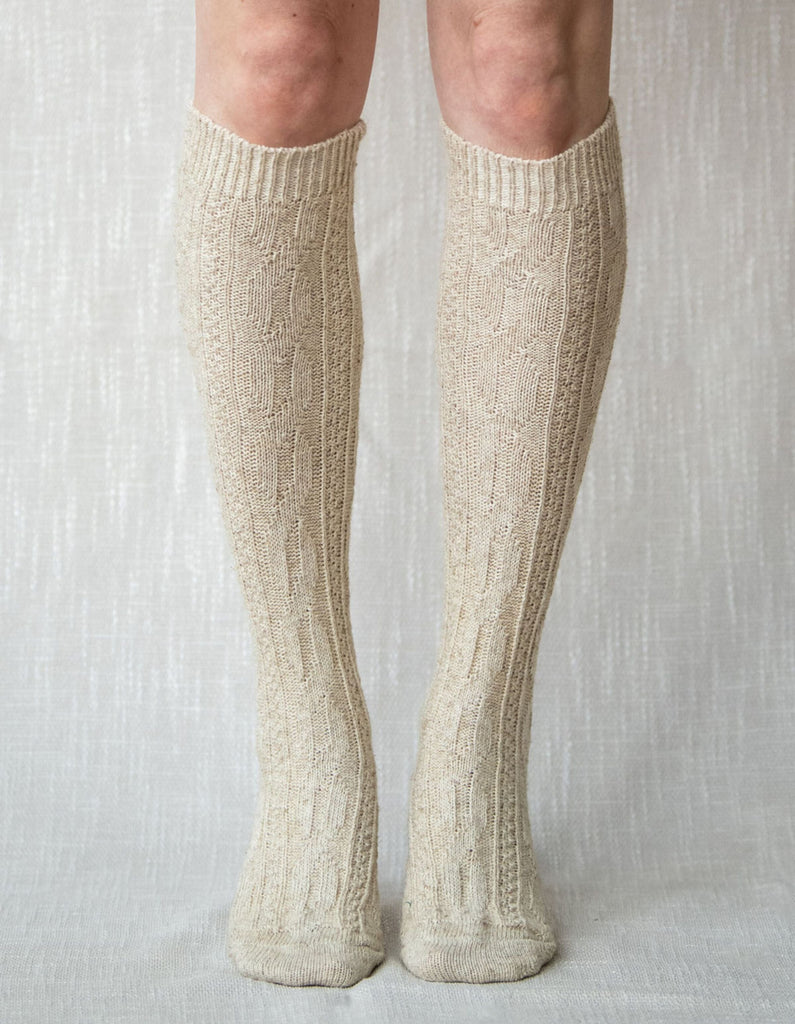 Natural Knee-High Dirndl Socks Accessories Luise Steiner 