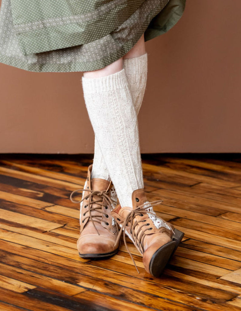 Natural Knee-High Dirndl Socks Accessories Luise Steiner 