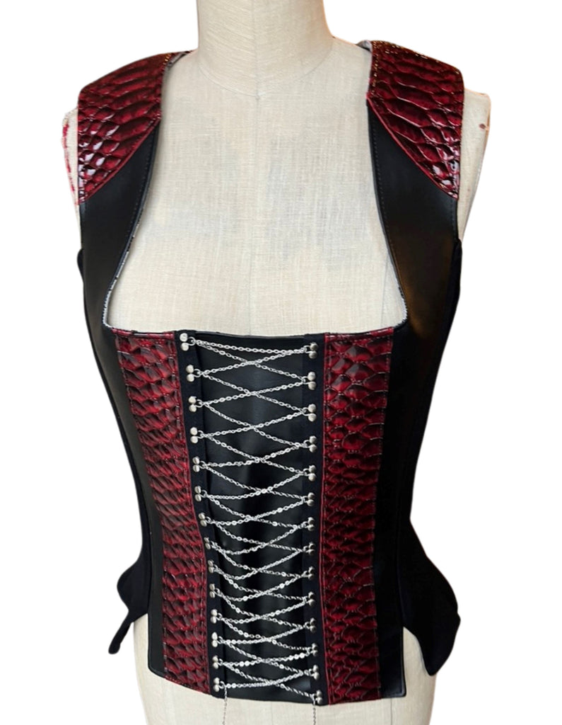 Dragon Rider Vest: MADE TO ORDER Dirndl Rare Dirndl 