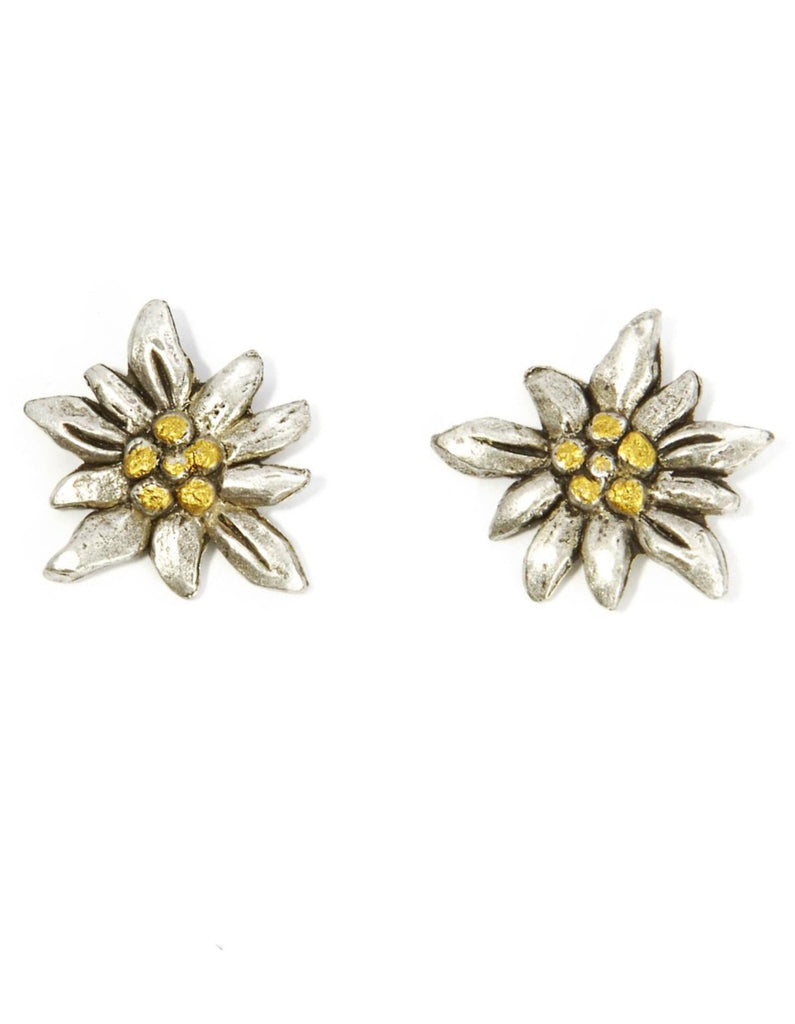 Edelweiss Stud Earrings Jewelry Luise Steiner 