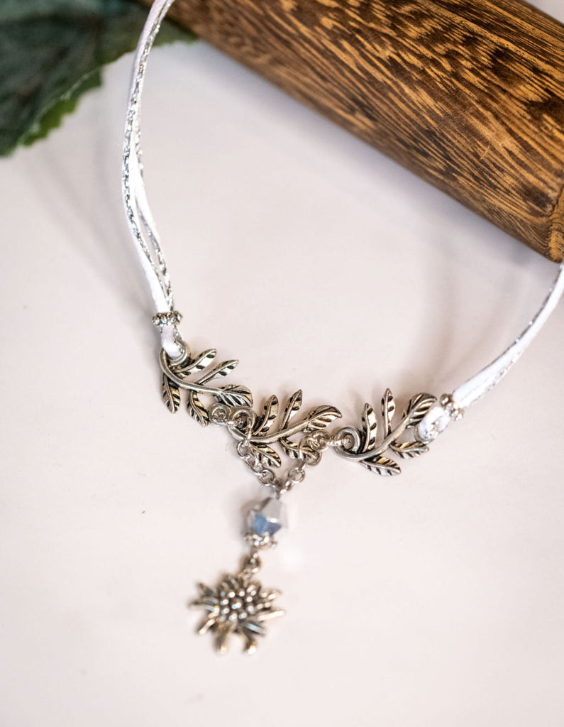 Edelweiss & Vine Necklace Jewelry Kristen Hunger Creative Designs 