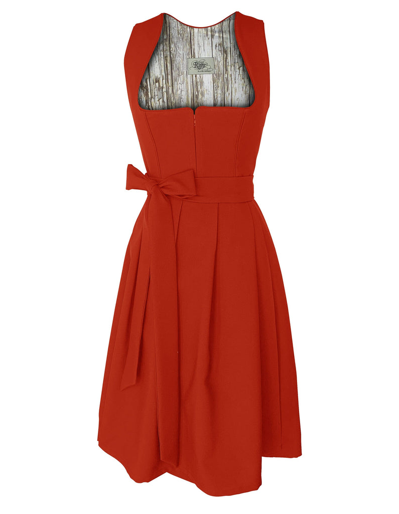 The Everyday Dirndl: MADE-TO-ORDER Dirndl Rare Dirndl Red 