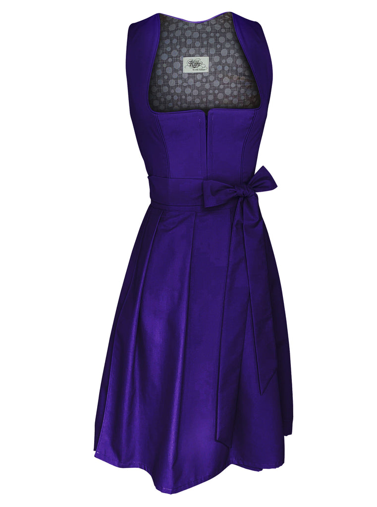 The Everyday Dirndl: MADE-TO-ORDER Dirndl Rare Dirndl Royal Purple 