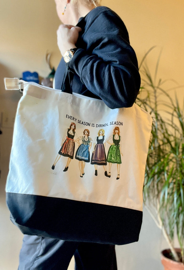 Dirndl Season Tote Bag Accessories Rare Dirndl 