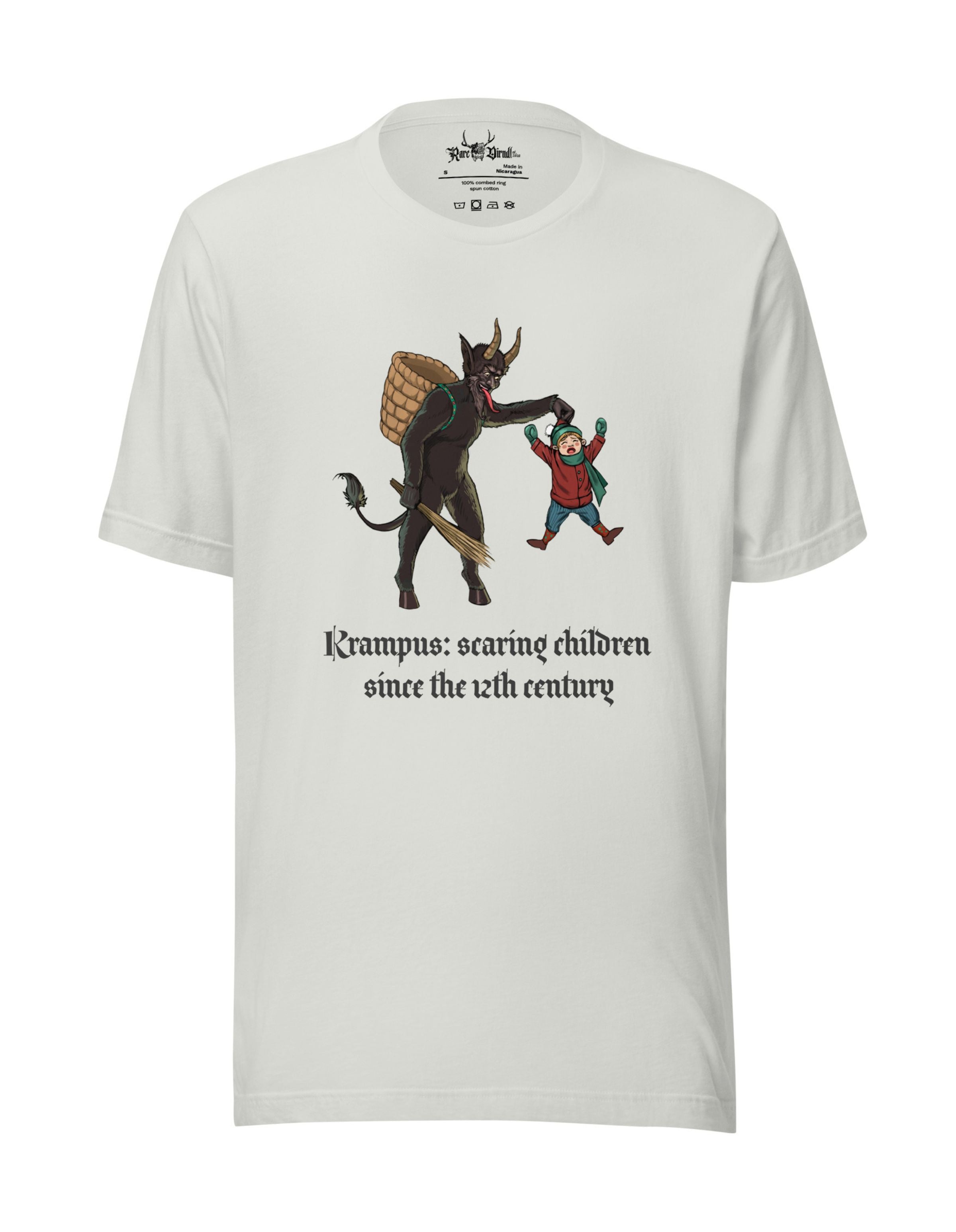 Krampus Scaring Kids T-shirt