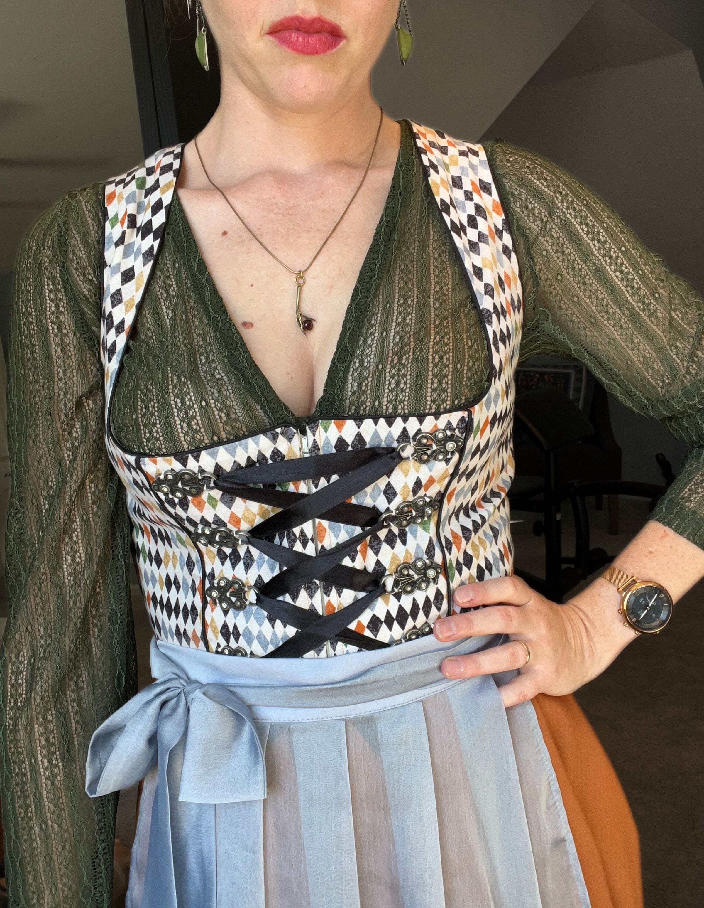 Long sleeve Dirndl Blouse - v neck Dirndl Blouse - plus size dirndl blouse Rare Dirndl Long sleeve Dirndl Blouse - v neck Dirndl Blouse - plus size dirndl blouse Rare Dirndl