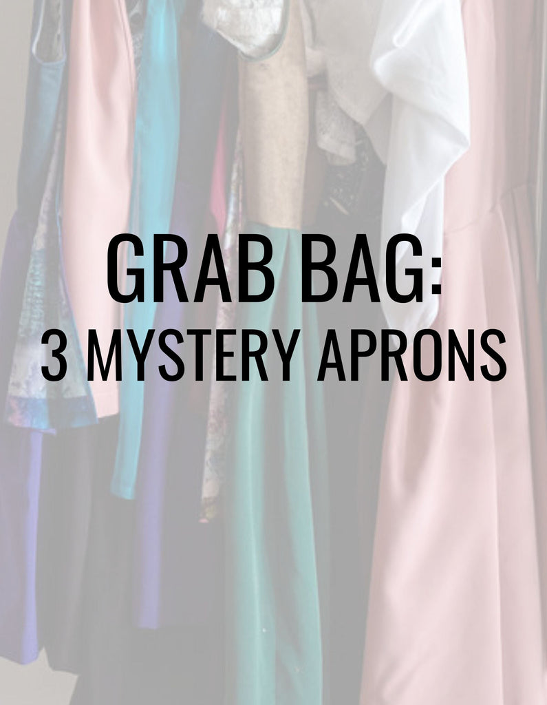 Grab Bag: 3 Mystery Aprons Apron Rare Dirndl 