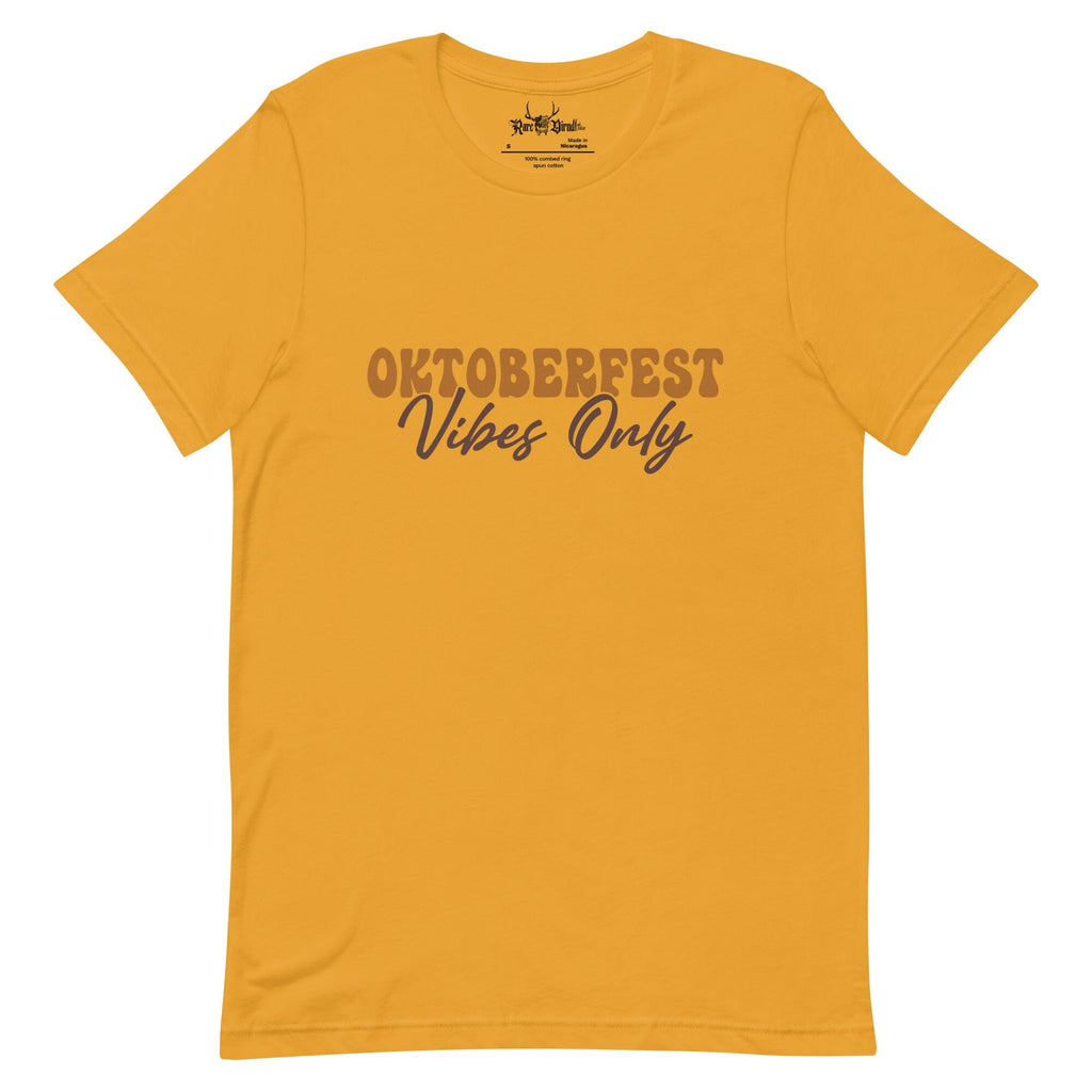 Oktoberfest Vibes Only Unisex t-shirt Rare Dirndl 