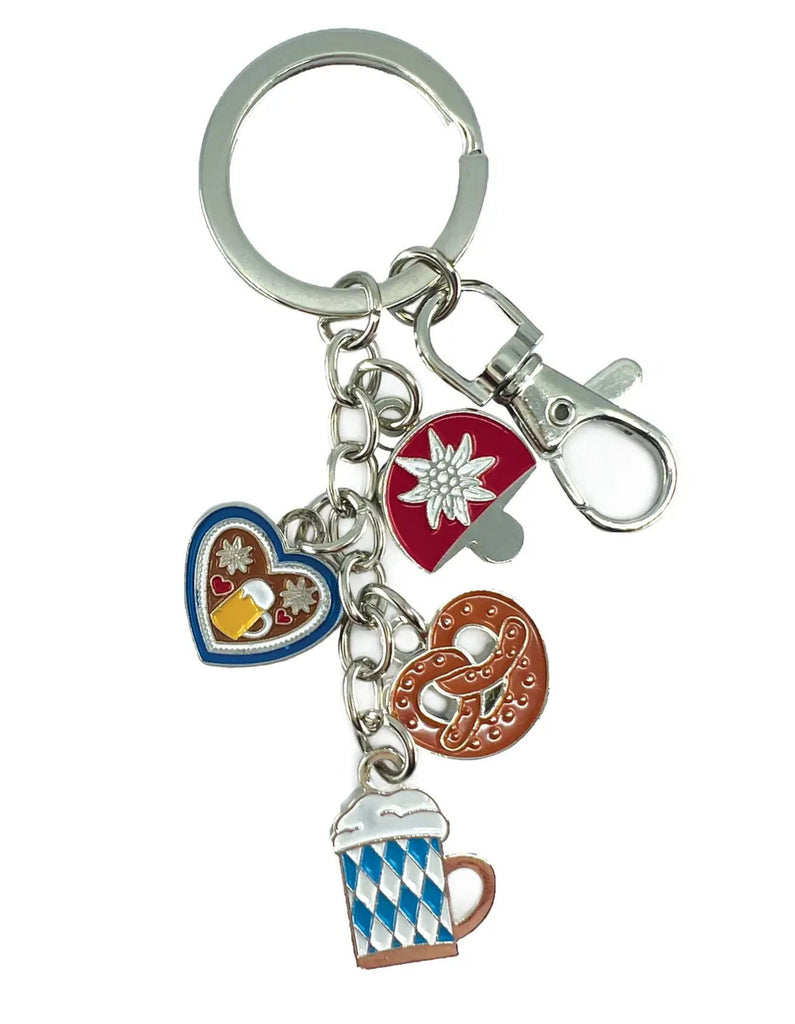 Oktoberfest Charm Keychain Accessories European Heritage Gifts 