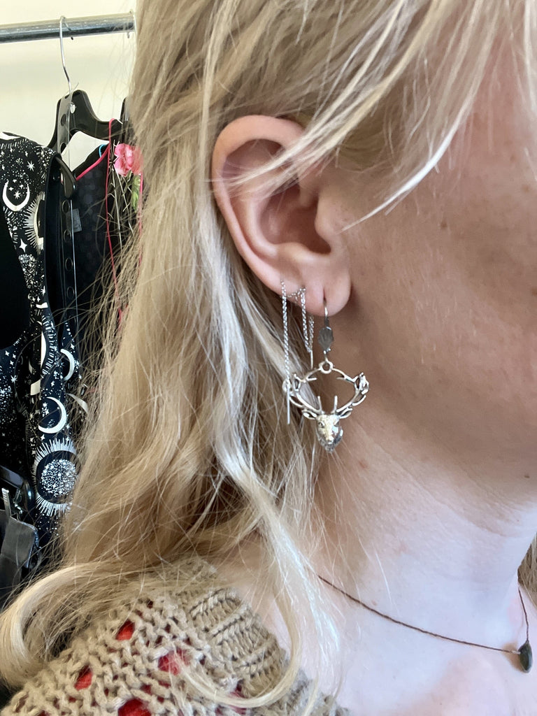 Forest Guardian Hoop Earrings Jewelry Kristen Hunger Creative Designs 