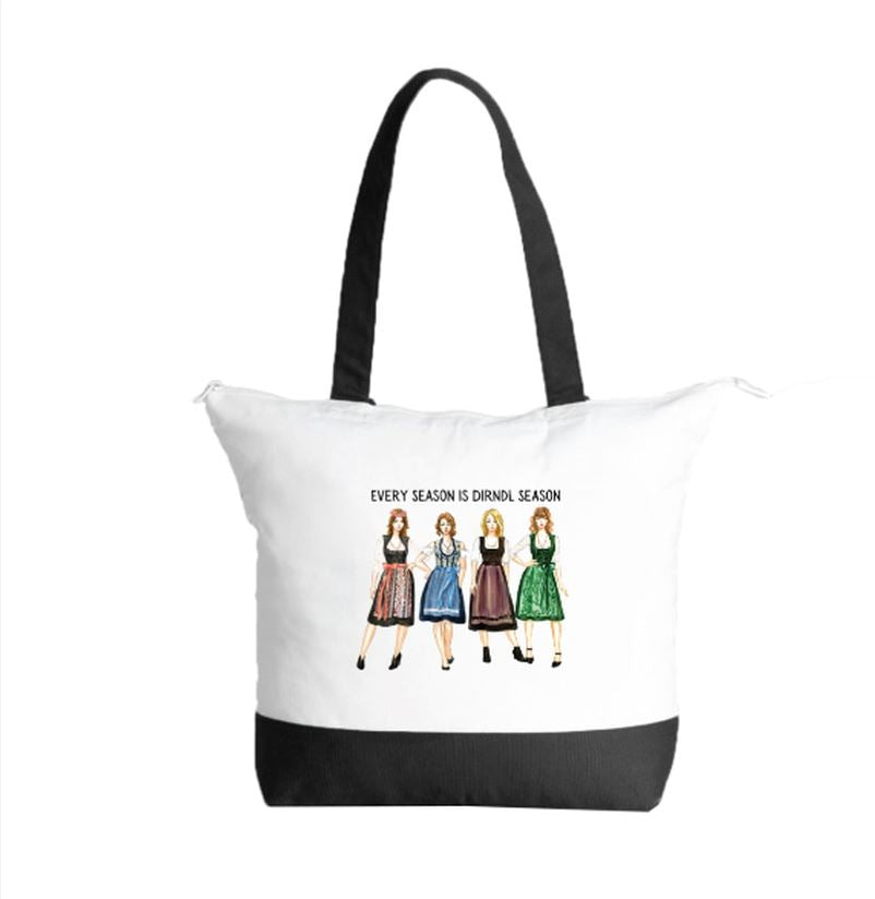 Dirndl Season Tote Bag Accessories Rare Dirndl 