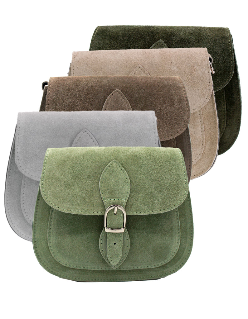 Suede Cross-Body Dirndl Purse Accessories Luise Steiner 