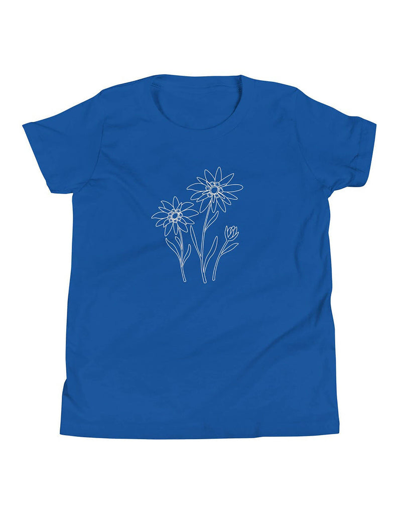 Three Edelweiss Youth T-Shirt (Granddaughter) POD Printful 
