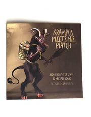 "Krampus Meets His Match" - the Krampus Book Krampus Rare Dirndl