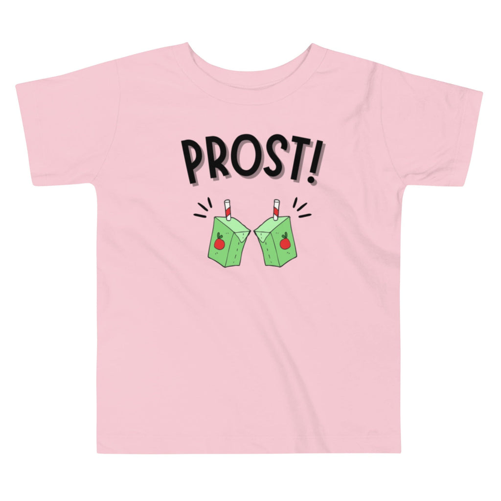 Juice box Prost! Toddler Short Sleeve Tee Rare Dirndl Pink 2T 