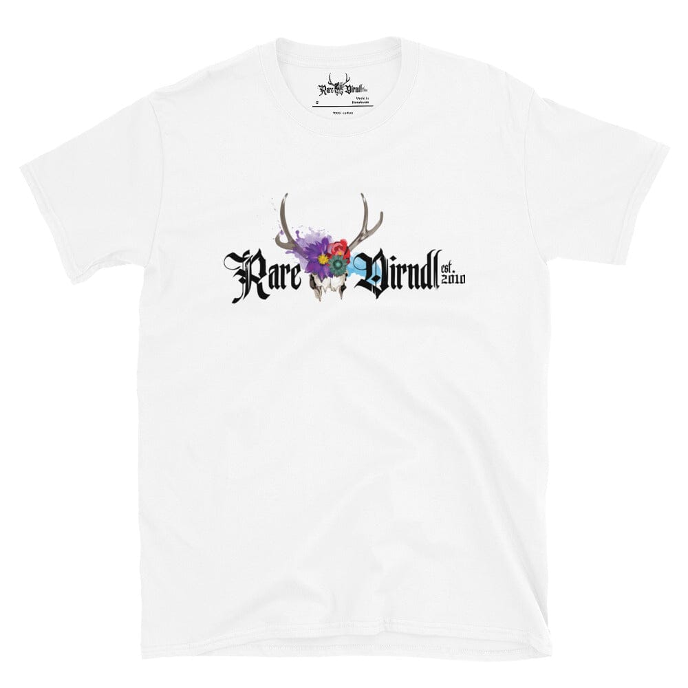 Official Rare Dirndl Logo Unisex T-Shirt POD Printful White S 