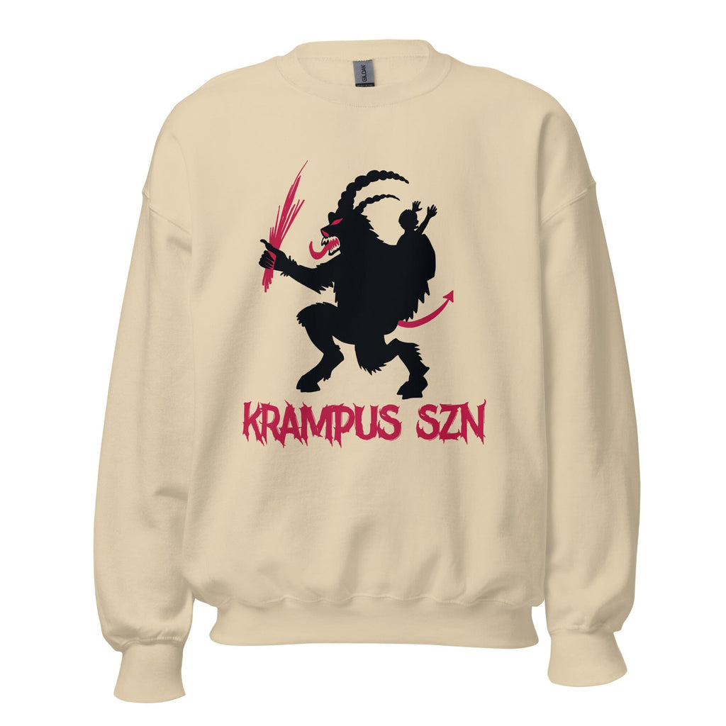 Krampus Szn Sweatshirt | Sand Krampus Rare Dirndl S 