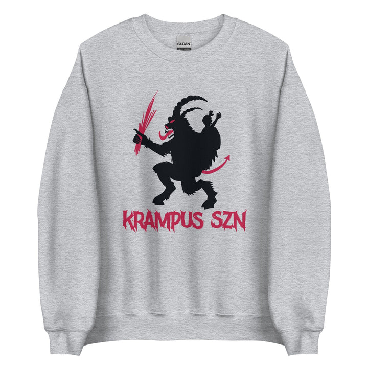 Previous Next Krampus Szn Sweatshirt | Grey