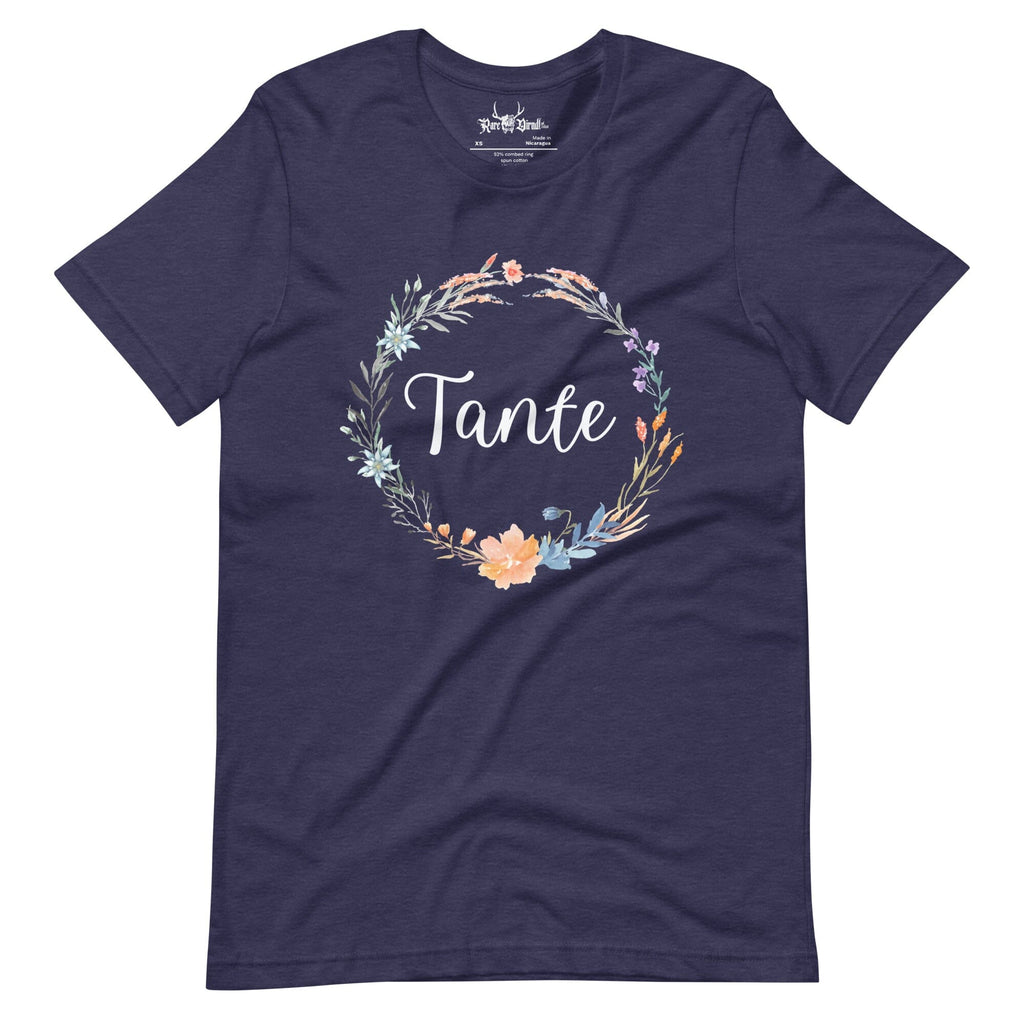 Tante T-shirt Rare Dirndl Heather Midnight Navy XS 