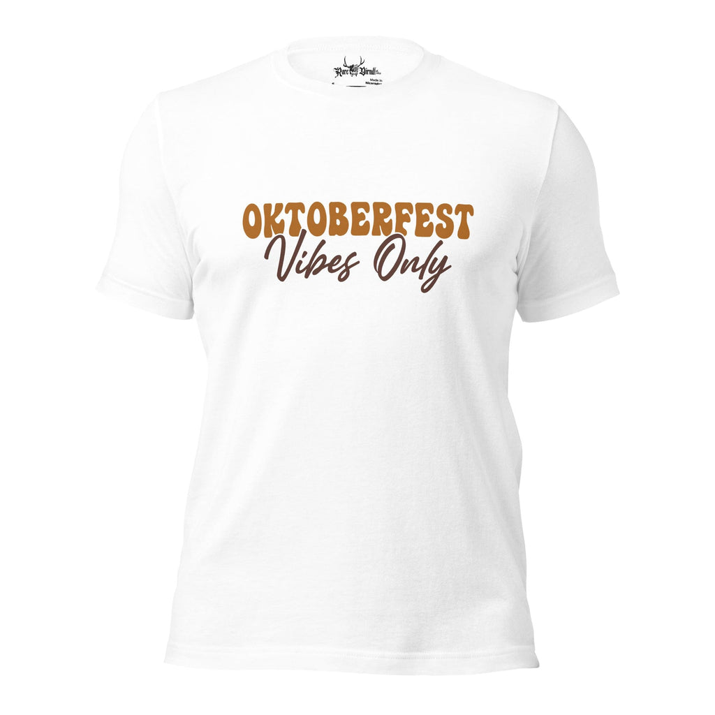 Oktoberfest Vibes Only Unisex t-shirt Rare Dirndl White S 