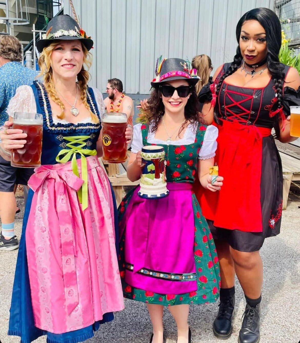 DIY Mystery Hat Box Bavarian inspired hat german fest chicago