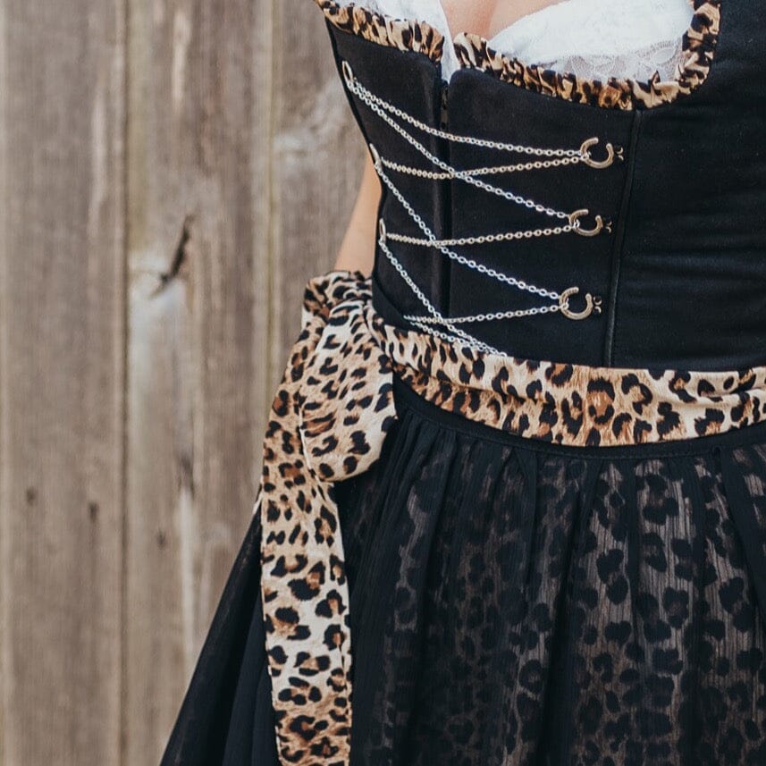 Leopard Dirndl - Leopard Print Dirndl for Oktoberfest - Dirndl Dress Rare Dirndl Leopard Dirndl - Leopard Print Dirndl for Oktoberfest - Dirndl Dress Rare Dirndl
