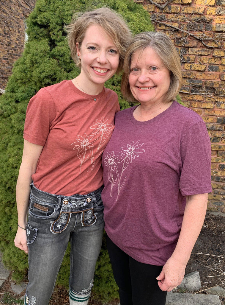 Two Edelweiss T-shirt (Daughter) - Rare Dirndl