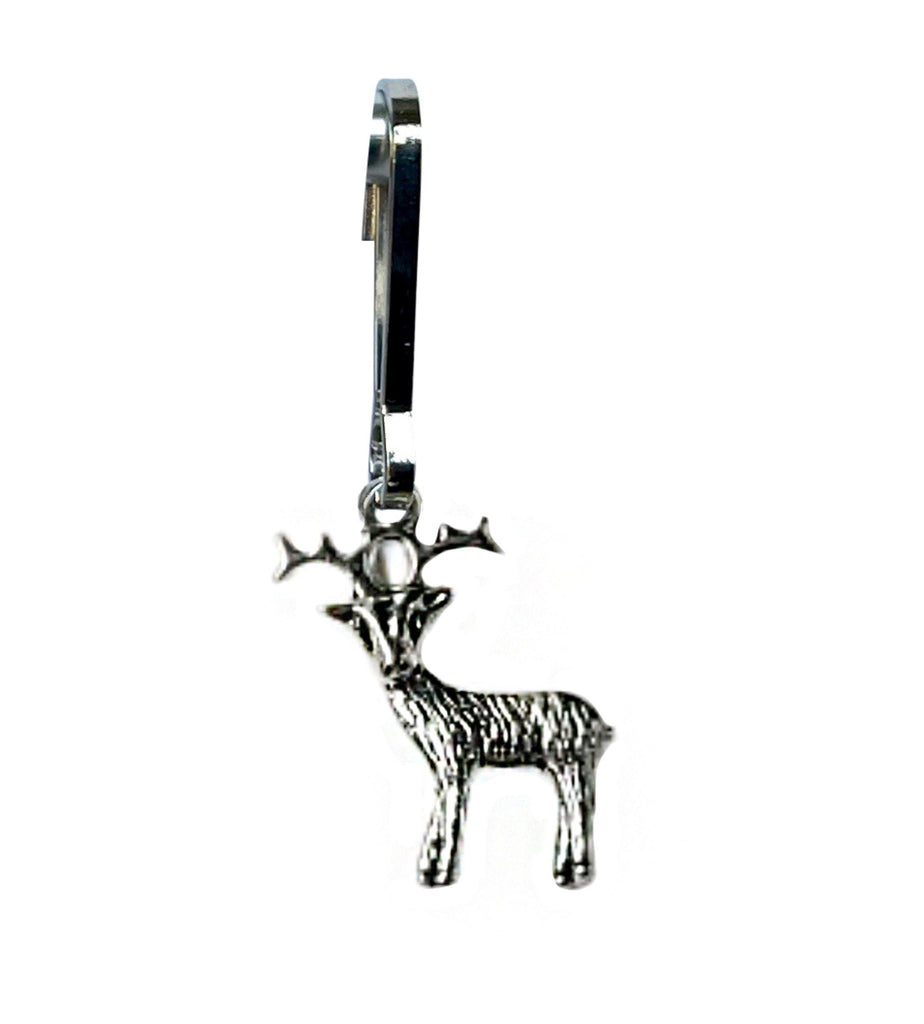 Dirndl Zipper Pull with Charm Clothing Accessories Kristen Hunger Creative Designs Deer